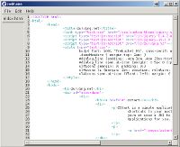 HTML Editing In Windows XP